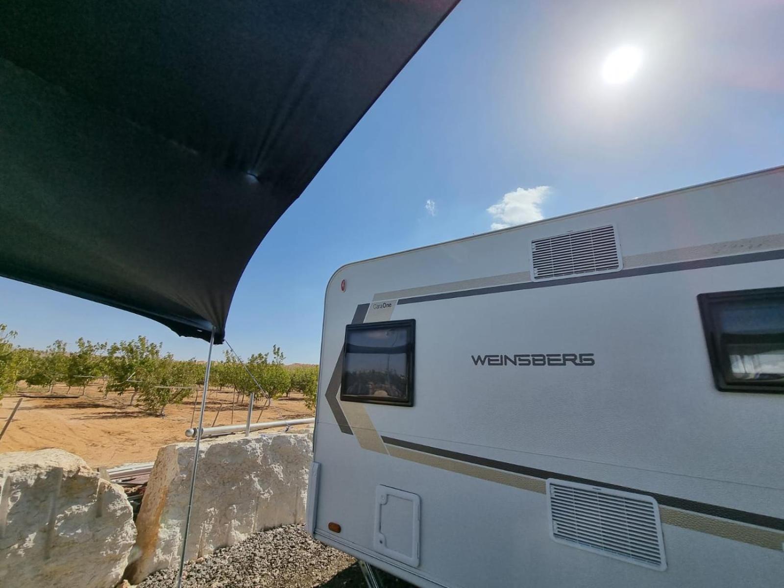 Glamping Caravans At The Farm - גלמפינג קרוואנים בחווה Mitzpe Ramon Exterior foto